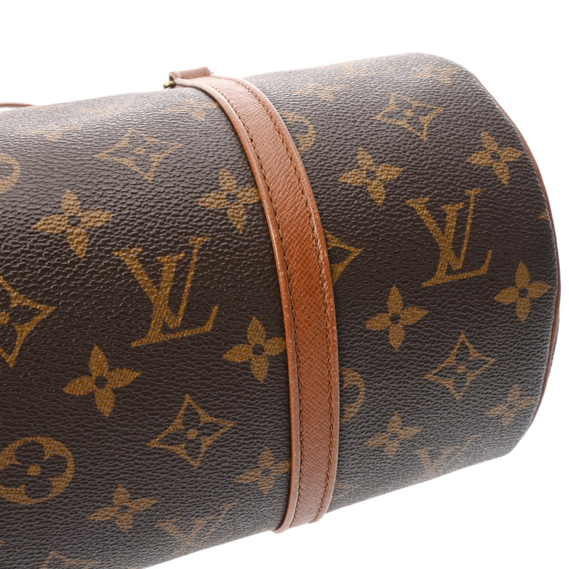 LOUIS VUITTON ルイヴィトン モノグラム パピヨン GM 旧型 ブラウン M51365 レディース モノグラムキャンバス ハンドバッグ ABランク 中古 銀蔵