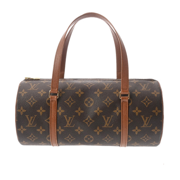 LOUIS VUITTON ルイヴィトン モノグラム パピヨン GM 旧型 ブラウン M51365 レディース モノグラムキャンバス ハンドバッグ ABランク 中古 銀蔵