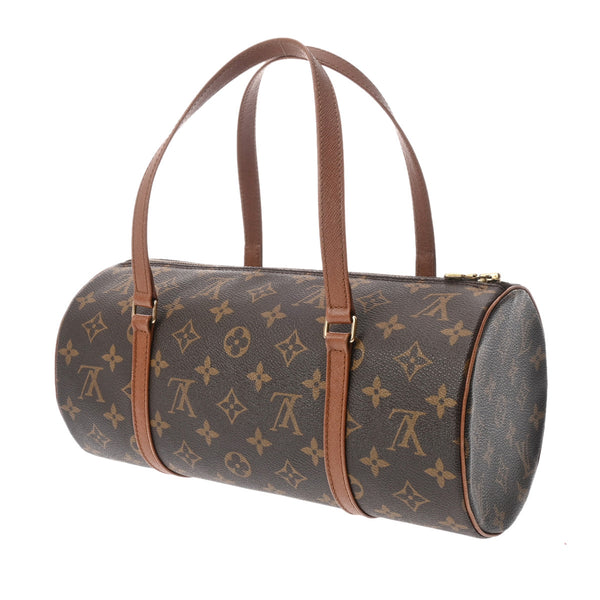 LOUIS VUITTON ルイヴィトン モノグラム パピヨン GM 旧型 ブラウン M51365 レディース モノグラムキャンバス ハンドバッグ ABランク 中古 銀蔵