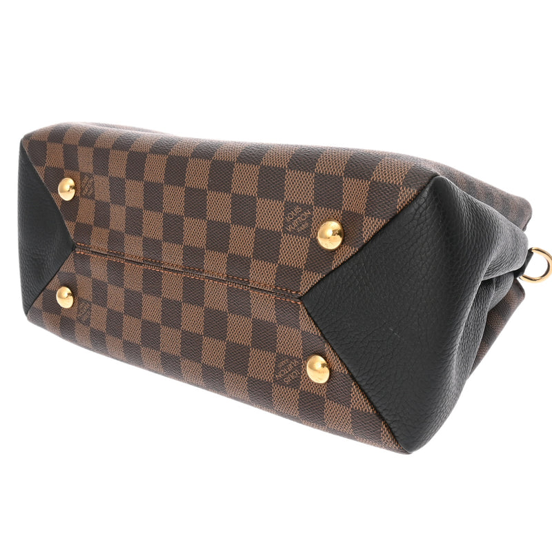 LOUIS VUITTON ルイヴィトン ダミエ ブリタニー 2WAY ブラウン/ノワール N41673 レディース ダミエキャンバス ハンドバッグ Aランク 中古 銀蔵