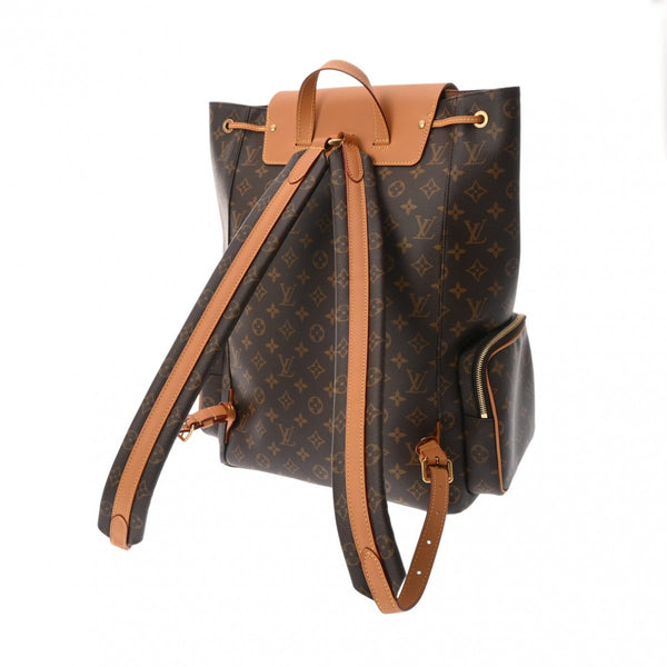 LOUIS VUITTON ルイヴィトン モノグラム トリオ バックパック ブラウン M44658 ユニセックス モノグラムキャンバス リュック・デイパック Aランク 中古 銀蔵