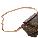 LOUIS VUITTON ルイヴィトン モノグラム ヴィバシテ PM ブラウン M51165 レディース モノグラムキャンバス ショルダーバッグ Bランク 中古 銀蔵