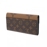 LOUIS VUITTON ルイヴィトン ポルトフォイユ サラ ブラウン M80726 レディース モノグラムキャンバス モノグラムジャイアントリバース 長財布 Aランク 中古 銀蔵