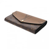 LOUIS VUITTON ルイヴィトン ポルトフォイユ サラ ブラウン M80726 レディース モノグラムキャンバス モノグラムジャイアントリバース 長財布 Aランク 中古 銀蔵