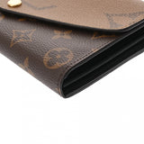 LOUIS VUITTON ルイヴィトン ポルトフォイユ サラ ブラウン M80726 レディース モノグラムキャンバス モノグラムジャイアントリバース 長財布 Aランク 中古 銀蔵