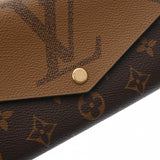 LOUIS VUITTON ルイヴィトン ポルトフォイユ サラ ブラウン M80726 レディース モノグラムキャンバス モノグラムジャイアントリバース 長財布 Aランク 中古 銀蔵