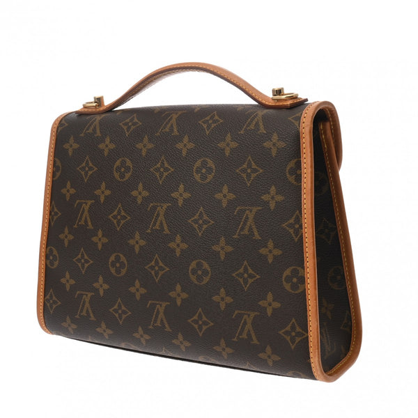 LOUIS VUITTON ルイヴィトン モノグラム ベルエア 2WAY ブラウン M51122 ユニセックス モノグラムキャンバス ハンドバッグ Bランク 中古 銀蔵