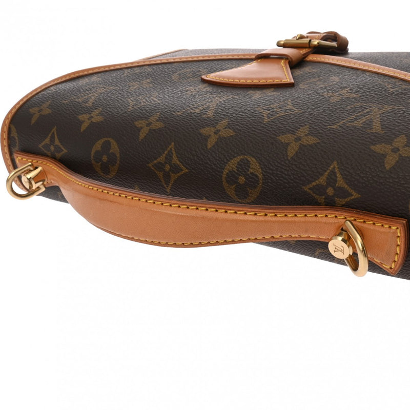 LOUIS VUITTON ルイヴィトン モノグラム ベルエア 2WAY ブラウン M51122 ユニセックス モノグラムキャンバス ハンドバッグ Bランク 中古 銀蔵