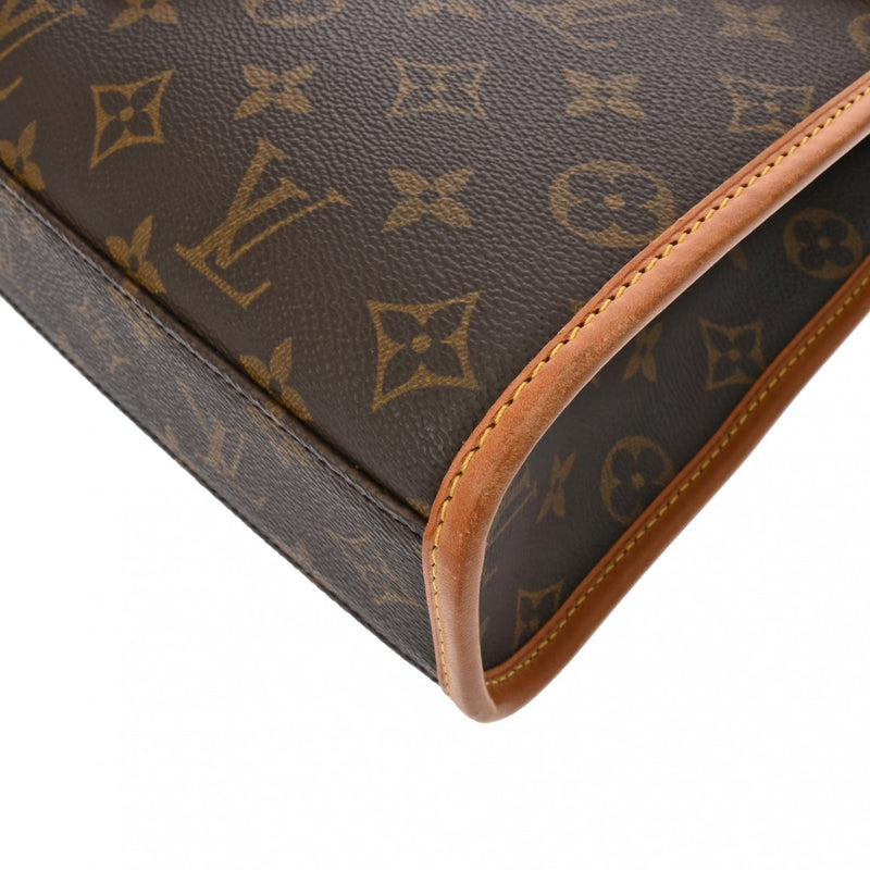 LOUIS VUITTON ルイヴィトン モノグラム ベルエア 2WAY ブラウン M51122 ユニセックス モノグラムキャンバス ハンドバッグ Bランク 中古 銀蔵