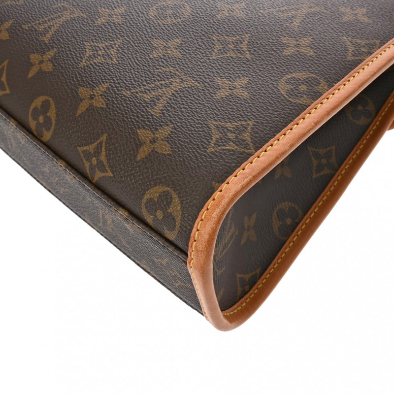 LOUIS VUITTON ルイヴィトン モノグラム ベルエア 2WAY ブラウン M51122 ユニセックス モノグラムキャンバス ハンドバッグ Bランク 中古 銀蔵