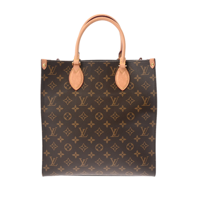 LOUIS VUITTON ルイヴィトン モノグラム サックプラ PM 2WAY ブラウン M46263 レディース モノグラムキャンバス トートバッグ ABランク 中古 銀蔵