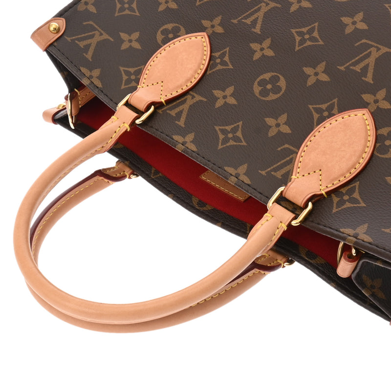 LOUIS VUITTON ルイヴィトン モノグラム サックプラ PM 2WAY ブラウン M46263 レディース モノグラムキャンバス トートバッグ ABランク 中古 銀蔵