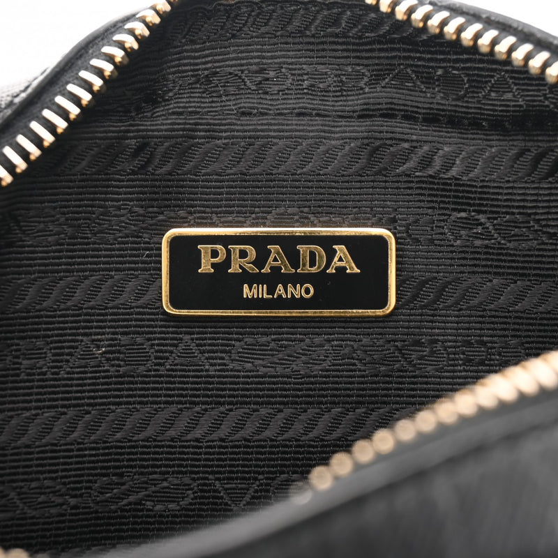 PRADA プラダ 2WAY ミニバッグ ブラック BL0705 レディース サフィアーノ ハンドバッグ ABランク 中古 銀蔵