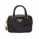 PRADA プラダ 2WAY ミニバッグ ブラック BL0705 レディース サフィアーノ ハンドバッグ ABランク 中古 銀蔵