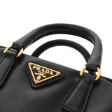 PRADA プラダ 2WAY ミニバッグ ブラック BL0705 レディース サフィアーノ ハンドバッグ ABランク 中古 銀蔵