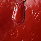 LOUIS VUITTON ルイヴィトン ヴェルニ シャーウッド PM ポムダムール M91494 レディース モノグラムヴェルニ ハンドバッグ Bランク 中古 銀蔵