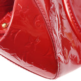 LOUIS VUITTON ルイヴィトン ヴェルニ シャーウッド PM ポムダムール M91494 レディース モノグラムヴェルニ ハンドバッグ Bランク 中古 銀蔵