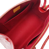 LOUIS VUITTON ルイヴィトン ヴェルニ シャーウッド PM ポムダムール M91494 レディース モノグラムヴェルニ ハンドバッグ Bランク 中古 銀蔵