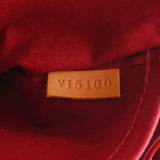 LOUIS VUITTON ルイヴィトン ヴェルニ シャーウッド PM ポムダムール M91494 レディース モノグラムヴェルニ ハンドバッグ Bランク 中古 銀蔵