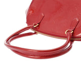 LOUIS VUITTON ルイヴィトン ヴェルニ シャーウッド PM ポムダムール M91494 レディース モノグラムヴェルニ ハンドバッグ Bランク 中古 銀蔵