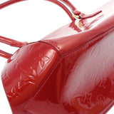 LOUIS VUITTON ルイヴィトン ヴェルニ シャーウッド PM ポムダムール M91494 レディース モノグラムヴェルニ ハンドバッグ Bランク 中古 銀蔵