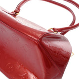 LOUIS VUITTON ルイヴィトン ヴェルニ シャーウッド PM ポムダムール M91494 レディース モノグラムヴェルニ ハンドバッグ Bランク 中古 銀蔵