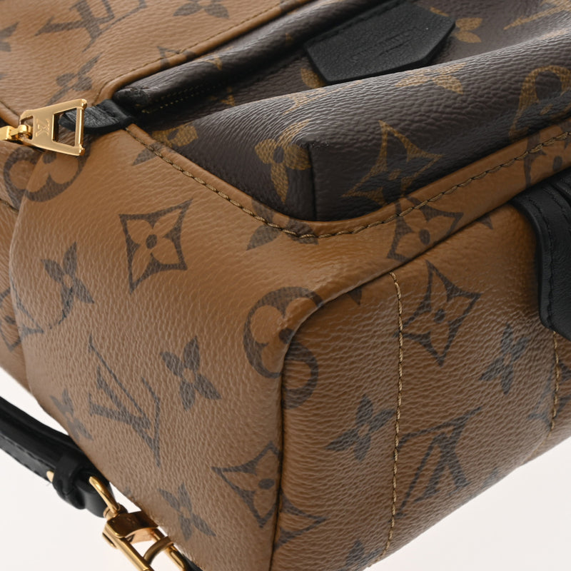 LOUIS VUITTON ルイヴィトン モノグラムリバース パームスプリングス  バックパックミニ 旧型 ブラウン M42411 レディース モノグラムキャンバス リュック・デイパック Aランク 中古 銀蔵