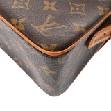 LOUIS VUITTON ルイヴィトン モノグラム ヴィバシテ MM セミショルダー ブラウン M51164 レディース モノグラムキャンバス ショルダーバッグ ABランク 中古 銀蔵