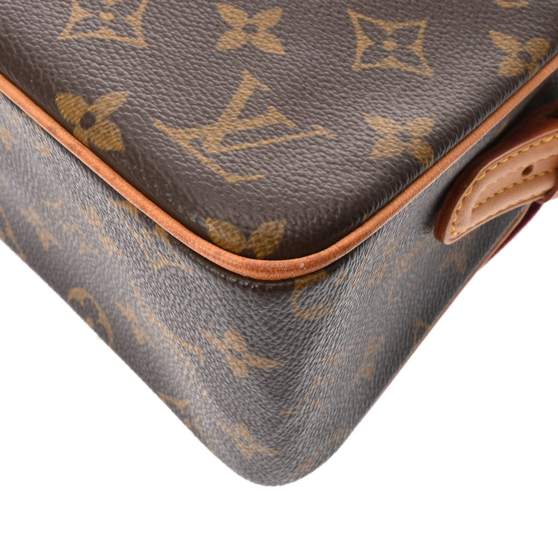 LOUIS VUITTON ルイヴィトン モノグラム ヴィバシテ MM セミショルダー ブラウン M51164 レディース モノグラムキャンバス ショルダーバッグ ABランク 中古 銀蔵