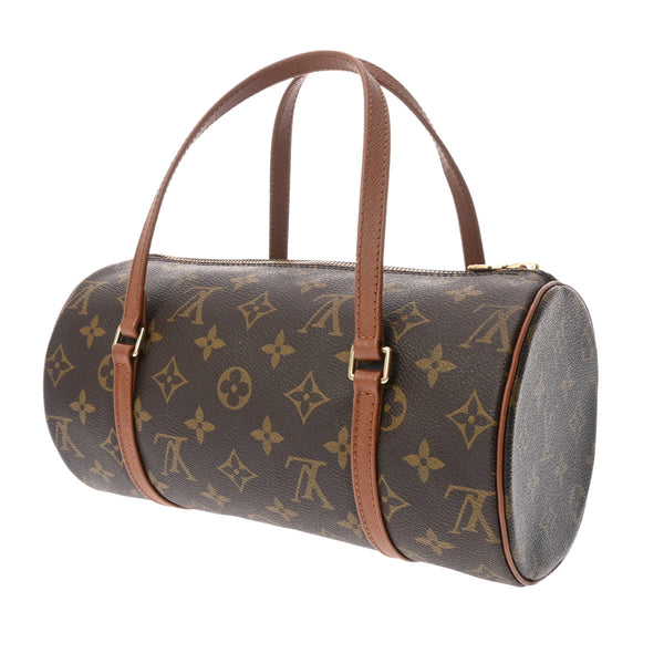 LOUIS VUITTON ルイヴィトン モノグラム パピヨン PM 旧型 ブラウン M51366 レディース モノグラムキャンバス ハンドバッグ ABランク 中古 銀蔵