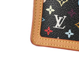 LOUIS VUITTON ルイヴィトン マルチカラー ポルトフォイユヴィエノワ ノワール M92988 レディース モノグラムマルチカラー 二つ折り財布 Bランク 中古 銀蔵