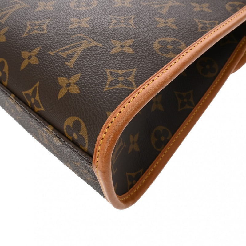 LOUIS VUITTON ルイヴィトン モノグラム ベルエア 2WAY ブラウン M51122 ユニセックス モノグラムキャンバス ハンドバッグ Bランク 中古 銀蔵