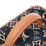 LOUIS VUITTON ルイヴィトン モノグラム since1854 ヴァニティ NV ブルー M57403 レディース モノグラムジャガード 2WAYバッグ Aランク 中古 銀蔵