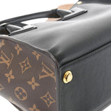 LOUIS VUITTON ルイヴィトン モノグラム オンマイサイド MM ノワール M53823 レディース レザー 2WAYバッグ Aランク 中古 銀蔵