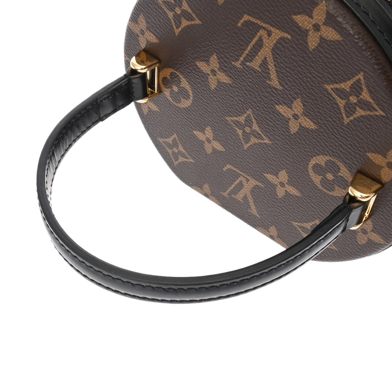 LOUIS VUITTON ルイヴィトン モノグラムリバース カンヌ ブラウン M43986 レディース モノグラムリバースキャンバス 2WAYバッグ Aランク 中古 銀蔵