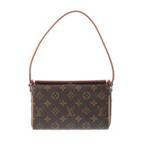 LOUIS VUITTON ルイヴィトン モノグラム レシタル ブラウン M51900 レディース モノグラムキャンバス ハンドバッグ Bランク 中古 銀蔵