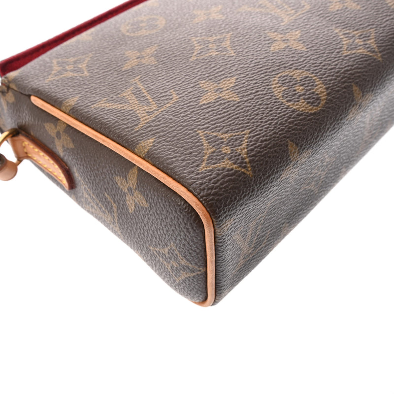 LOUIS VUITTON ルイヴィトン モノグラム レシタル ブラウン M51900 レディース モノグラムキャンバス ハンドバッグ Bランク 中古 銀蔵