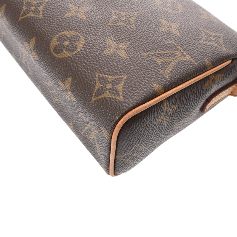 LOUIS VUITTON ルイヴィトン モノグラム レシタル ブラウン M51900 レディース モノグラムキャンバス ハンドバッグ Bランク 中古 銀蔵