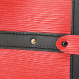 LOUIS VUITTON ルイヴィトン エピ トランククラッチ ルージュ/ノワール M51697 レディース エピレザー ショルダーバッグ Aランク 中古 銀蔵