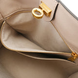 LOUIS VUITTON ルイヴィトン モノグラム オンマイサイド MM サフラン/ベージュ M56077 レディース レザー ハンドバッグ Aランク 中古 銀蔵