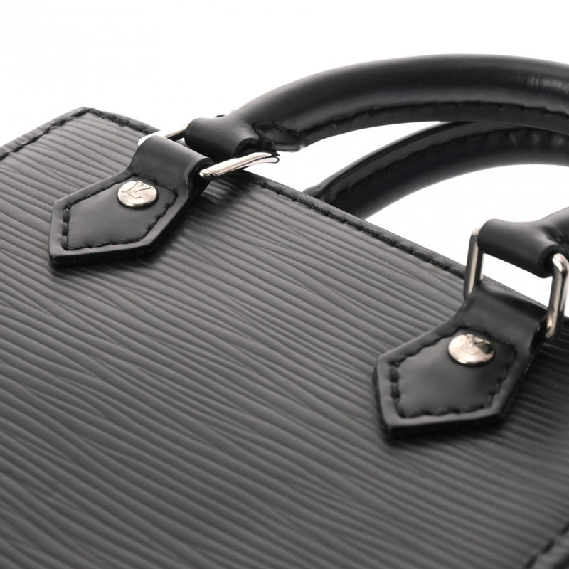 LOUIS VUITTON ルイヴィトン エピ プティット サックプラ 2WAY ノワール M81238 レディース エピレザー ハンドバッグ Aランク 中古 銀蔵