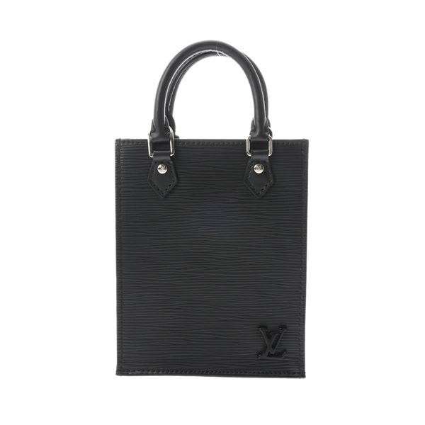 LOUIS VUITTON ルイヴィトン エピ プティット サックプラ 2WAY ノワール M81238 レディース エピレザー ハンドバッグ Aランク 中古 銀蔵