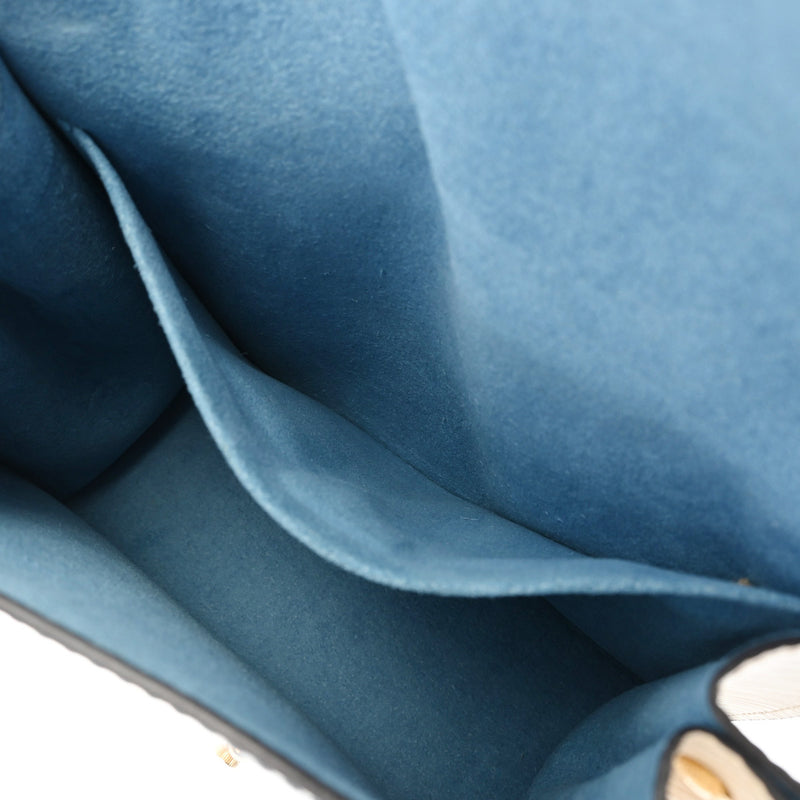 LOUIS VUITTON ルイヴィトン ヴェルニ エピ モノグラム スプリングストリート PM ブルー M90373 レディース ヴェルニ/レザー ハンドバッグ ABランク 中古 銀蔵