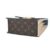 LOUIS VUITTON ルイヴィトン ヴェルニ エピ モノグラム スプリングストリート PM ブルー M90373 レディース ヴェルニ/レザー ハンドバッグ ABランク 中古 銀蔵