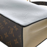 LOUIS VUITTON ルイヴィトン ヴェルニ エピ モノグラム スプリングストリート PM ブルー M90373 レディース ヴェルニ/レザー ハンドバッグ ABランク 中古 銀蔵