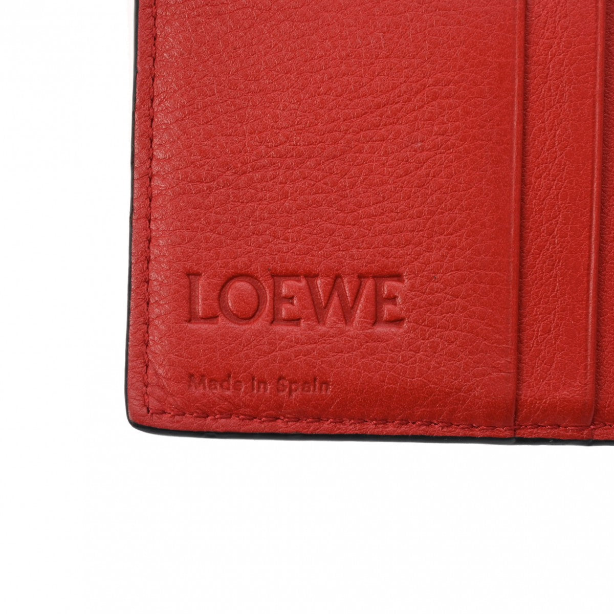 ロエベ コンパクトジップウォレット ピンク レディース 二つ折り財布