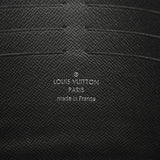 LOUIS VUITTON ルイヴィトン ダミエグラフィット ポシェットヴォワヤージュMM 黒/グレー N41696 メンズ ダミエグラフィットキャンバス クラッチバッグ ABランク 中古 銀蔵