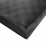 LOUIS VUITTON ルイヴィトン ダミエグラフィット ポシェットヴォワヤージュMM 黒/グレー N41696 メンズ ダミエグラフィットキャンバス クラッチバッグ ABランク 中古 銀蔵