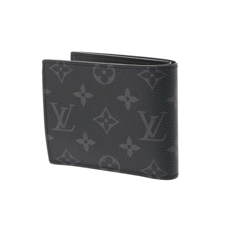 LOUIS VUITTON ルイヴィトン ポルトフォイユ マルコ NM 黒/グレー  M62545 メンズ モノグラムエクリプスキャンバス 二つ折り財布 Aランク 中古 銀蔵