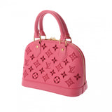 LOUIS VUITTON ルイヴィトン アルマ BB ブロデリーアングレース 2WAY ローズ M22878 レディース レザー ハンドバッグ Aランク 中古 銀蔵